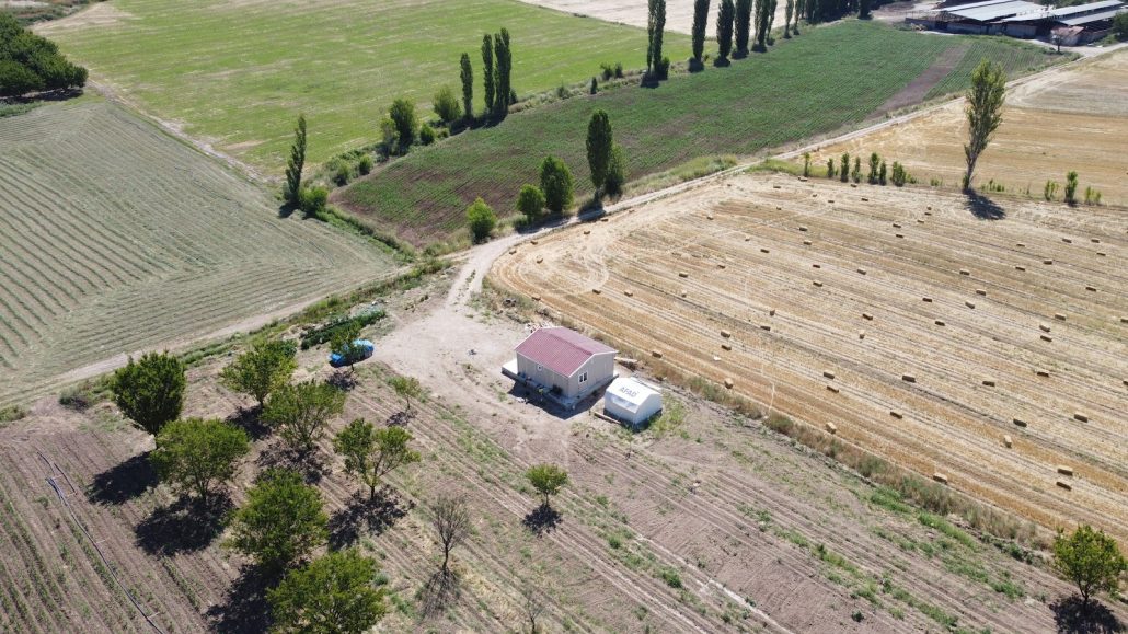 Adıyaman 49 m² bireysel prefabrik konut prefabrik hafif çelik proje - Preskon