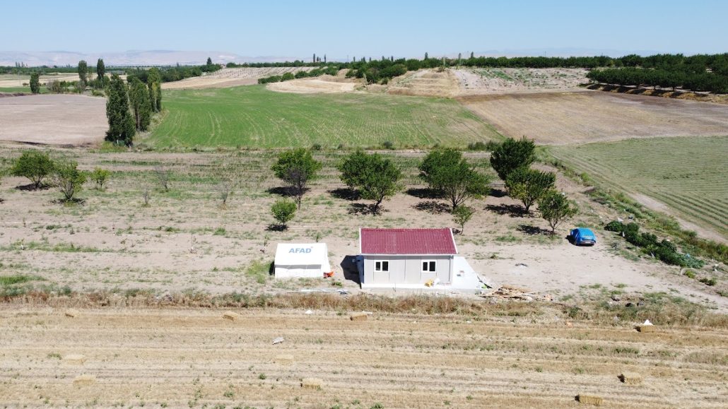Adıyaman 49 m² bireysel prefabrik konut prefabrik hafif çelik proje - Preskon