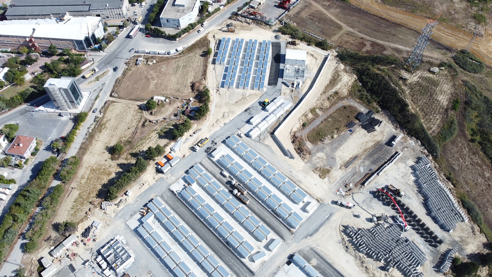 AFAD Konteyner Kent Dursunköy afet yerleşkesi konteyner prefabrik hafif çelik proje - Preskon