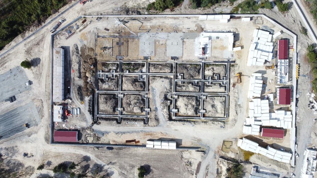 Arnavutköy Geri Gönderme Merkezi prefabrik yapı projesi prefabrik hafif çelik proje - Preskon