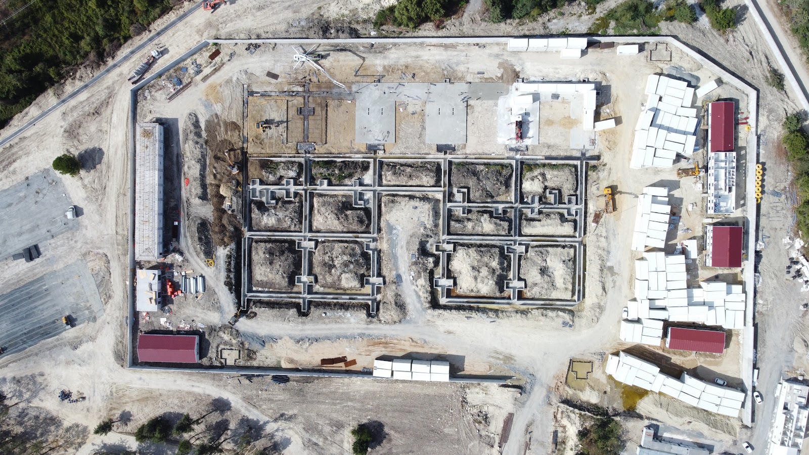 Arnavutköy Geri Gönderme Merkezi prefabrik yapı projesi prefabrik hafif çelik proje - Preskon