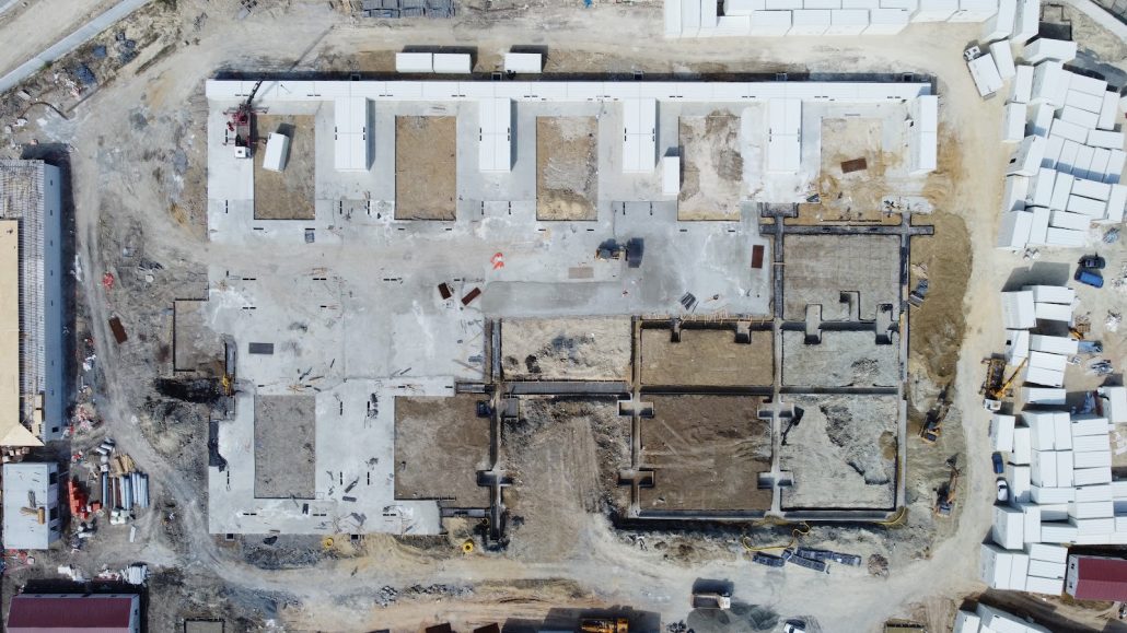 Arnavutköy Geri Gönderme Merkezi prefabrik yapı projesi prefabrik hafif çelik proje - Preskon