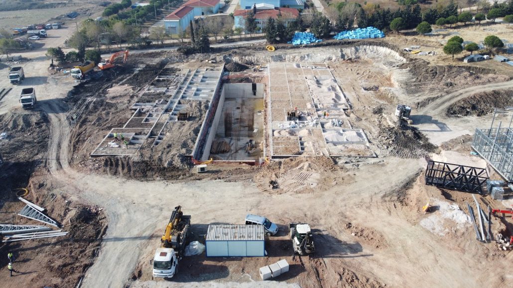 Bandırma Üniversitesi prefabrik öğrenci yurdu projesi prefabrik hafif çelik proje - Preskon