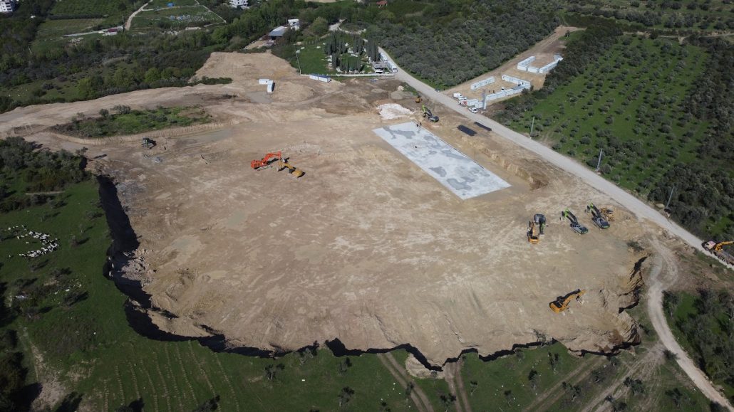 Doğalgaz sahası 2.500 m² prefabrik endüstriyel tesis prefabrik hafif çelik proje - Preskon