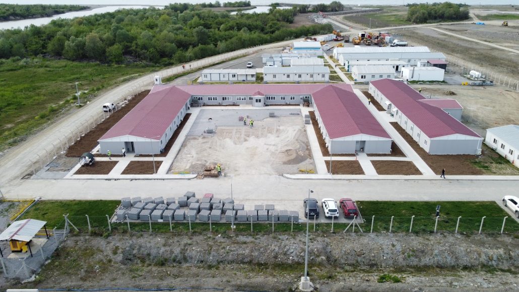 Filyos Limanı şantiye mobilizasyon kampı prefabrik proje - Preskon