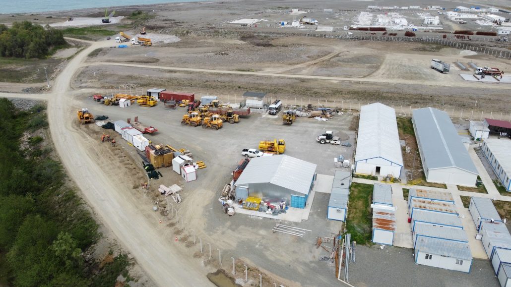 Filyos Limanı şantiye mobilizasyon kampı prefabrik proje - Preskon