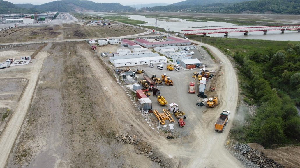 Filyos Limanı şantiye mobilizasyon kampı prefabrik proje - Preskon